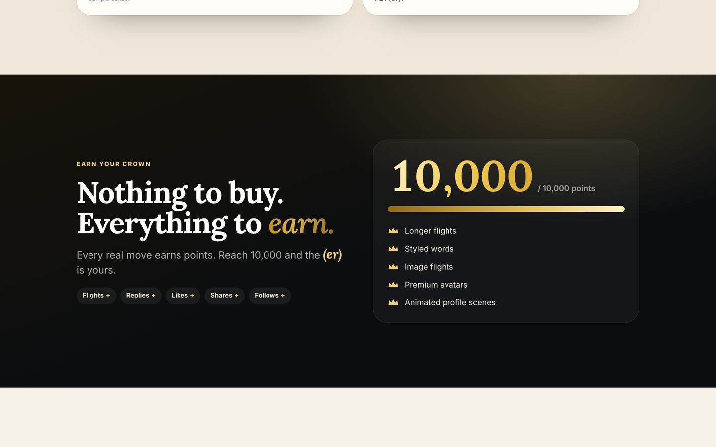 FLY(er): A rewards story that sells