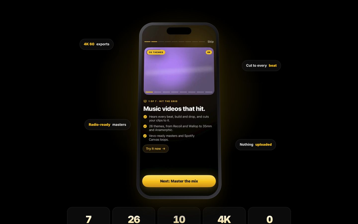 GEEKED OUT: The app, front and center